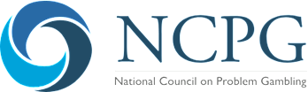 ncpglogo - Roulette Guide - Review Roulette National Council on Problem Gambling (NCPG) logo with a blue circular swirl emblem and'NCPG' text and tagline.